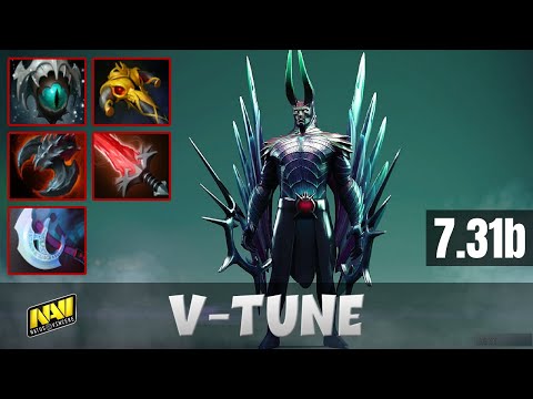 NAVI.V-TUNE TERRORBLADE BOTTOM LANE | TOURNAMENT NAVI VS HR | DOTA 2 PATCH 7.31B PRO GAMEPLAY