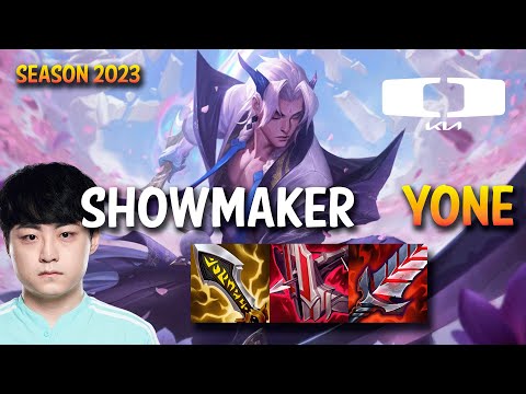 DK Showmaker YONE vs ZOE Mid - KR Ranked
