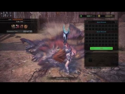 MH World - Code Red Event 9'44 (Insect Glaive) TA Wiki Rules
