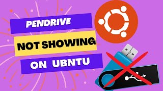 USB Device not Recognized in Ubuntu | Fixed: USB Pen Drive Not Being Detected - Ubuntu/Windows