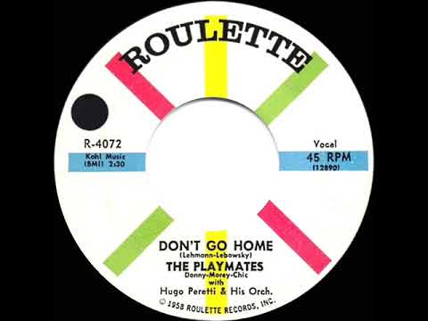 1958 HITS ARCHIVE: Don’t Go Home - Playmates