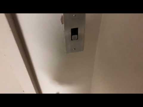 Worn older Dover Oildraulic Marquis elevator - Ramada by Wyndham - Raleigh, NC
