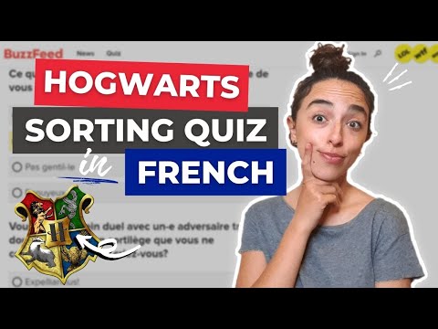 Learn French With Harry Potter #2 // Taking Hogwarts Sorting Quiz in FRENCH! (with subtitles)