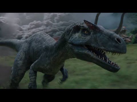 juvenile allosaurus JWFK (ALL SCENES) 2018