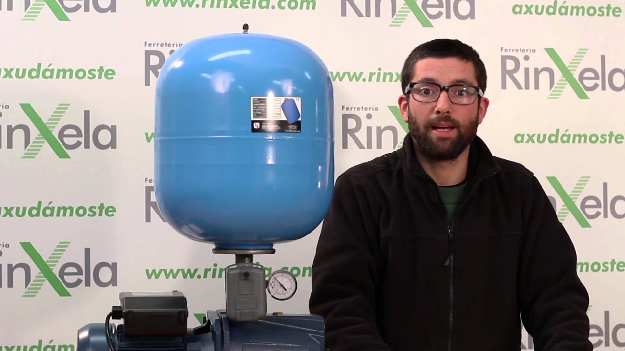 Componentes de un grupo de presión para bomba de agua