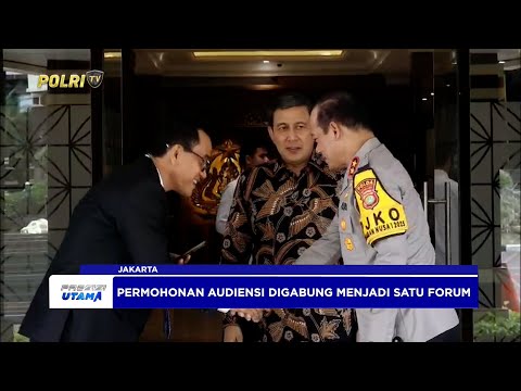 AUDIENSI KOMISI PERCEPATAN REFORMASI POLRI BERSAMA KOALISI AKTIVIS