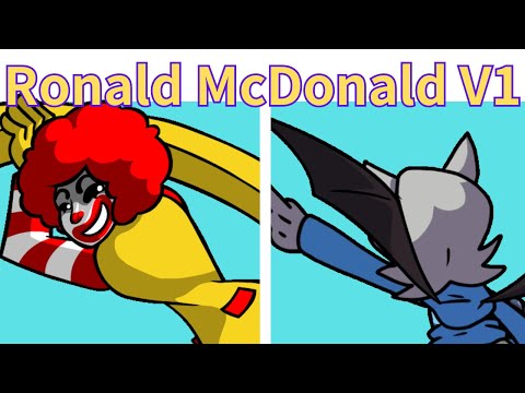 Friday Night Funkin'VS Ronald McDonald V1 Demo (FNF MOD)