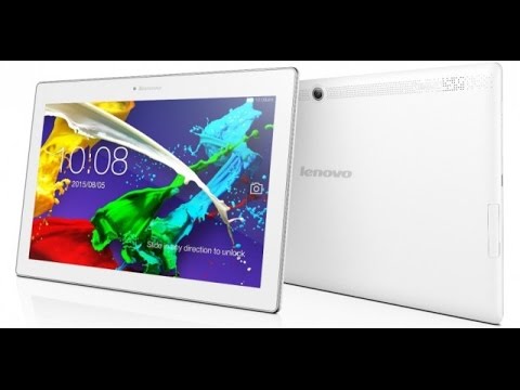 Lenovo Tab 2 A10-30 wifi white (7000mAh) unboxing #21#