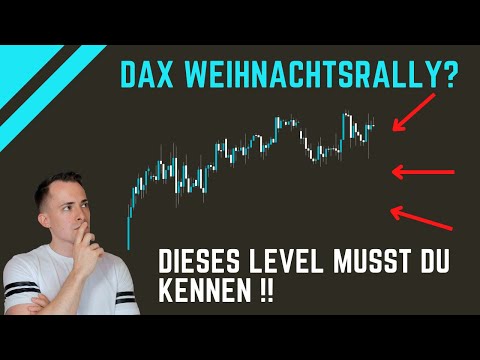 DAX Weihnachtsrally? | Dieses Level musst du kennen! | Ausblick KW 49