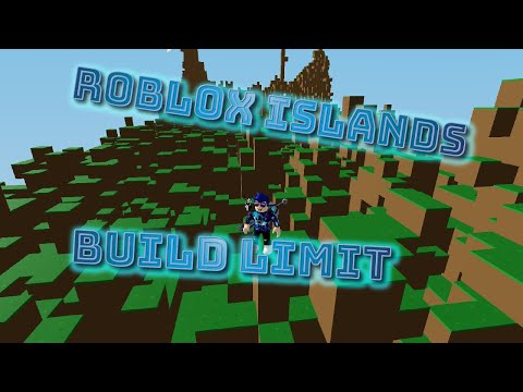What happens when we reach the build/block limit in Roblox Islands