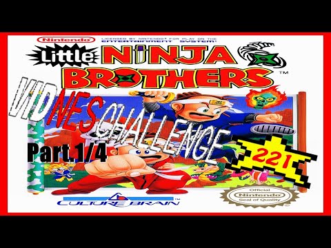 VidNesChallenge #221 Little Ninja Brothers (Part.1/4) - Suggéré par the44445544