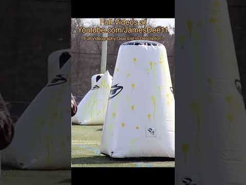 Shooting off the Break! Pro Paintball.