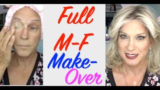 Full Male to Female Makeup Tutorial