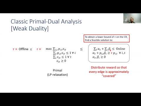 EC'25 Tutorial: A Modern Treatment of the Primal-Dual Framework for Online Resource Allocation (P2)