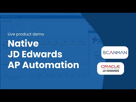 [Full live demo] AP Automation for Oracle JD Edwards E1 - No integration needed