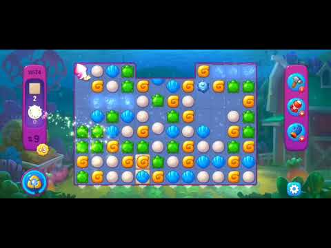 Fishdom Super Hard Level 11524 (with Double Lightning Booster) @choraelmin