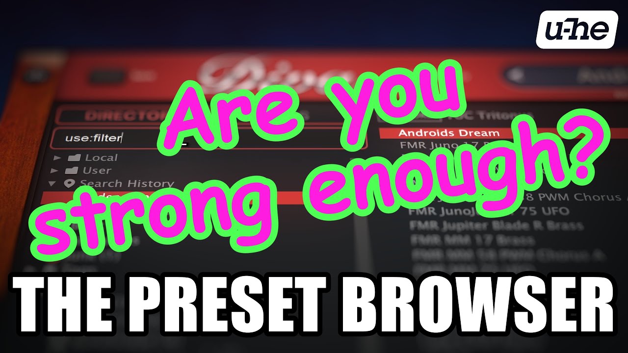 The Preset Browser