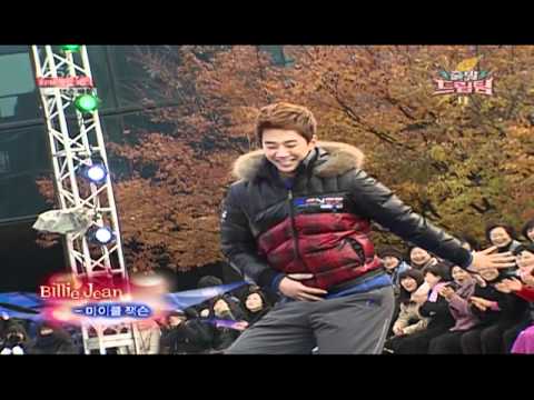 Comic-dance battle 2PM-Wooyoung Junho Nickhun,  F.cuz-Jinon