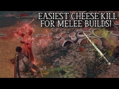 Elden Ring How to Easily Kill Invader Millicent (Melee CHEEZE!)