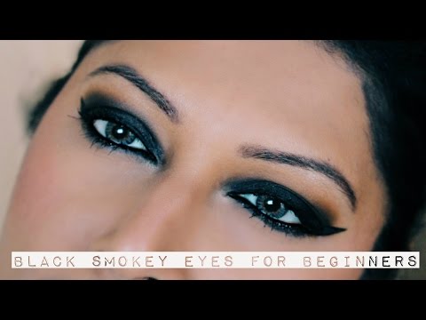 *NEW* HOW TO DO A BLACK SMOKEY EYES FOR INDIAN /BROWN/OLIVE SKIN | STEP BY STEP METHOD Video
