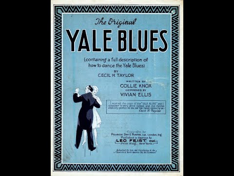 YALE BLUES Vivian Ellis (1927)    MELOTO 31378