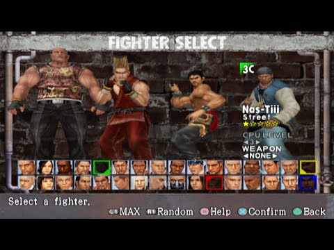 Urban Reign All Characters [PS2]