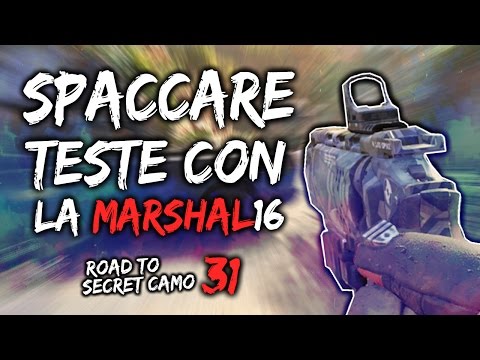 SPACCARE LE TESTE CON LA MARSHAL16 - RTSC#31