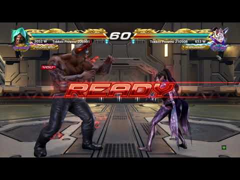 TEKKEN 7 Kunimitsu the ninja gets speared by Marduk! Ninja vs Mma