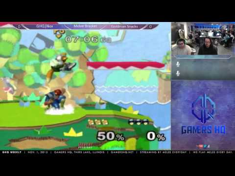 GHQ Weekly [11/1/15]: GHQ | Nox (Captain Falcon) vs. Goldman Snacks (Fox)