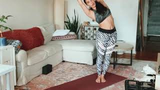 15Min Yoga for Hips and Back for Beginners