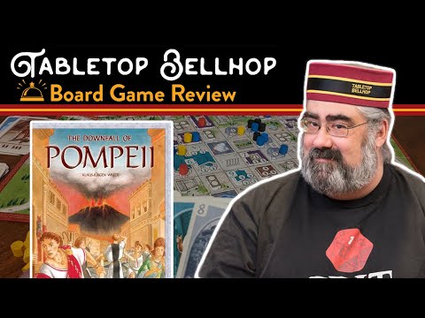 The Downfall of Pompeii board game review, How does this eighteen year old boardgame hold up?