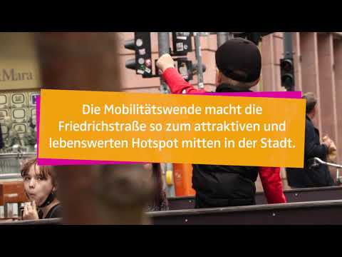 Flaniermeile Friedrichstraße