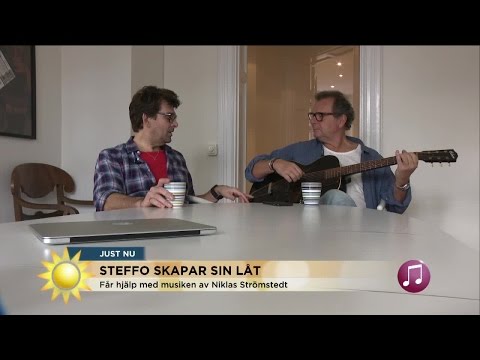 Steffo skriver sin egen låt - Nyhetsmorgon (TV4)