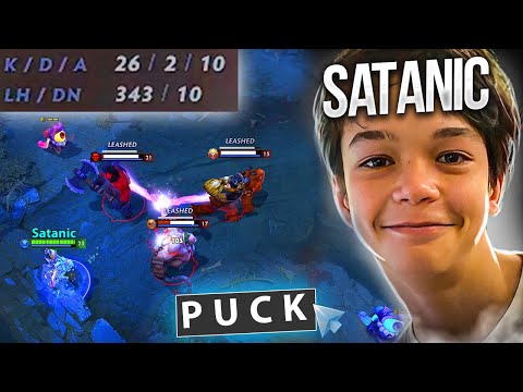 Satanic FIRST TIME Puck Mid 😱 Rank 1 Player Destroys Battle Cup 🔥
