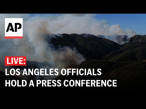 LIVE: Los Angeles officials hold a press conference