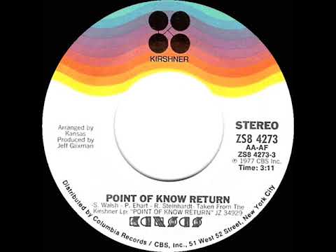 1978 HITS ARCHIVE: Point Of Know Return - Kansas