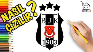 Nasıl Çizilir? - BJK- Beşiktaş - Logosu  - Res