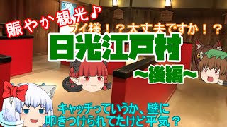 【ゆっくり茶番】賑やか観光♪ゆっくりたちと遊ぶ日光江戸村【後編】