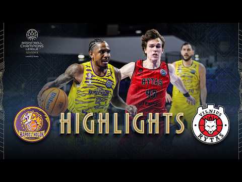 Hapoel Netanel Holon v Rytas Vilnius | Round of 16 | Highlights | #BasketballCL 2025-26