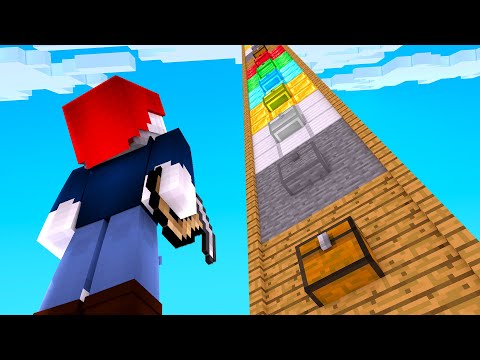 Wir Springen für Obsidian Ausrüstung in Minecraft!