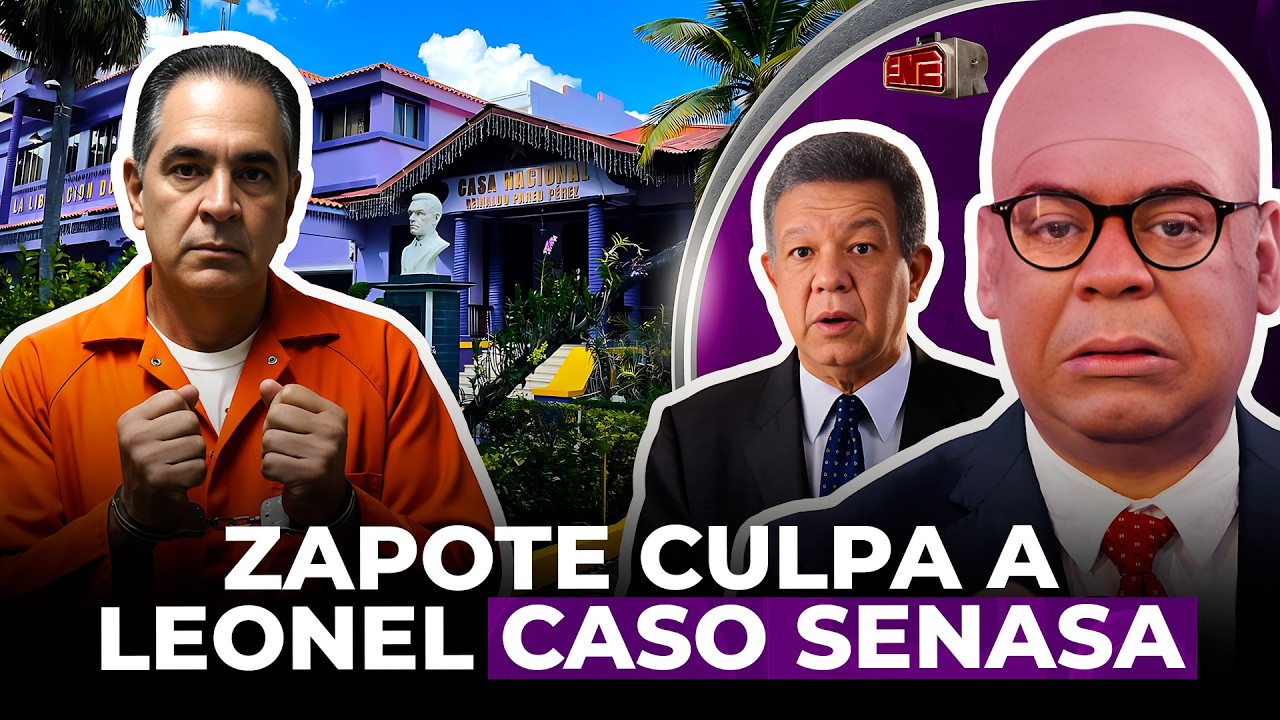 MARINO ZAPOTE CULPA A LEONEL Y AL PLD DEL CASO SENASA (RAFAEL BOBADILLA)