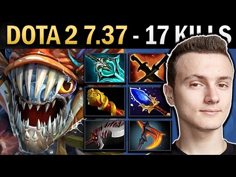 Slark Gameplay Miracle with Diffusal and 17 Kills - TI14