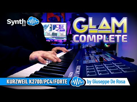 Kurzweil K2700 - GLAM COMPLETE ROCK PACK