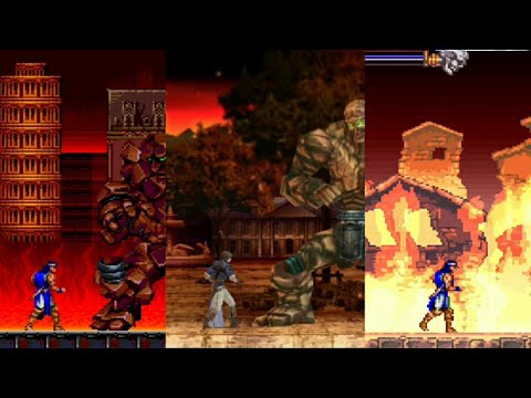 Castlevania Stage 1 (Rondo of Blood vs The Dracula X Chronicles vs Dracula X) 