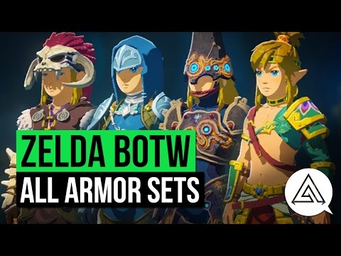 Zelda Breath of the Wild | All Armor Sets & Where to Get Them