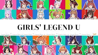 Cover art for GIRLS' LEGEND U