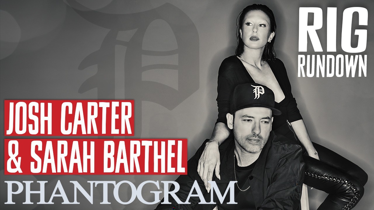 Phantogram Rig Rundown with Josh Carter & Sarah Barthel Guitar & Bass Gear Tour