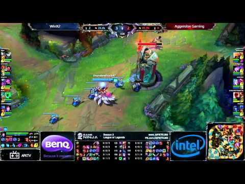 Game Ninja LoL #1 - WinX2 vs Aggression Gaming