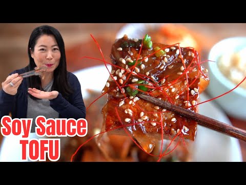 ❗️Even Tofu-Haters LOVE this DELICIOUS SOY SAUCE TOFU Dish😍 EASY Korean DubuJorim Recipe 맛있는 간장두부조림