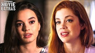 THE NUN | On-set visit with Ingrid Bisu Sister Oana & Charlotte Hope Sister Victoria